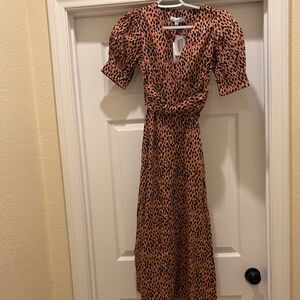 Love Whit Leopard Print Women's Dress size XS